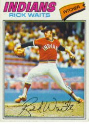 1977 Topps Baseball Cards      306     Rick Waits